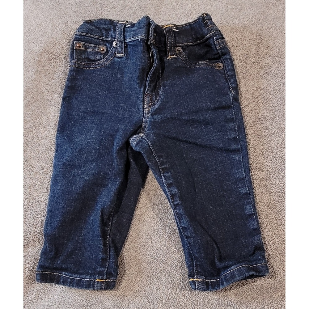 Polo Ralph Lauren Baby Boys Dark Wash Hampton Straight Jeans 9M